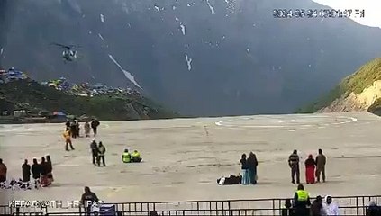 केदारनाथ में पायलट की सूझबूझ से टला बड़ा हादसा #Kedarnath