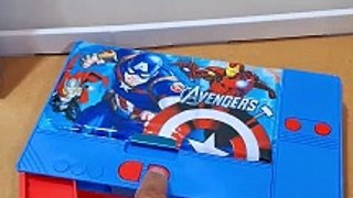 Super Heros Printed Jumbo Pencil Box for Boys School