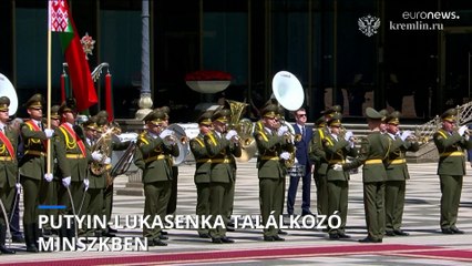 Taktikai nukleáris fegyverekről is tárgyalt Putyin és Lukasenka