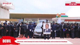 Côte d'Ivoire - ultime hommage de la nation à feu Henri Konan Bédié, ancien président de la République