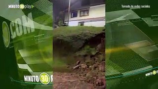 Más de 20 viviendas en riesgo de colapso en Rionegro tras fuertes lluvias