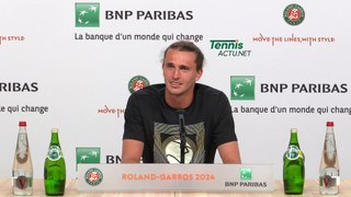 Tennis - Roland-Garros 2024 - Alexander Zverev :“Rafael Nadal is impatient, me too ! Looking forward to Monday