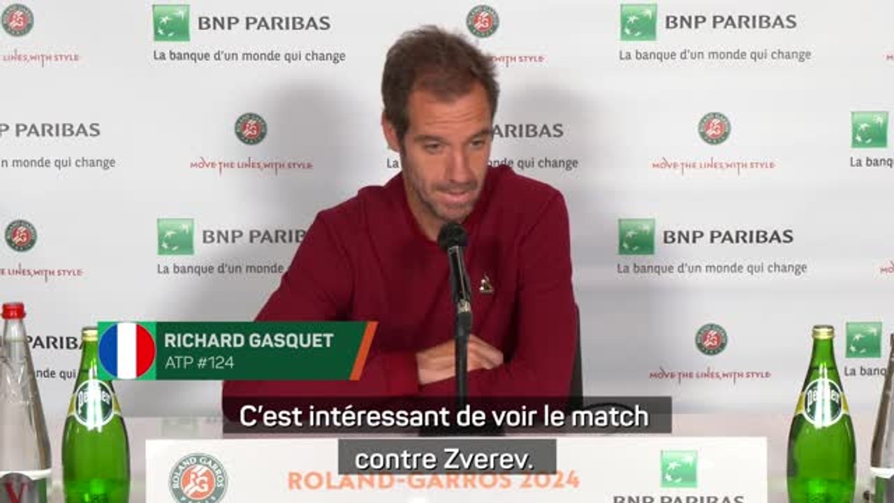Roland-Garros - Gasquet : "Aucun doute : Nadal peut battre Zverev"