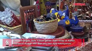 Emine Erdoğan, Şule Yüksel Şenler Vakfı Kitap ve Kültür Günleri'ni ziyaret etti! 'Ben onu hep öyle hatırlıyorum'