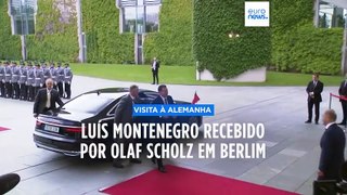 Montenegro recebido por Scholz: PM anuncia que estará em fórum empresarial em Berlim