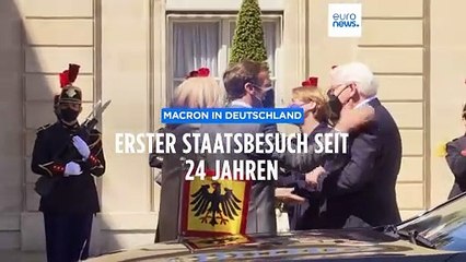 Macron: Erster Staatsbesuch beim deutschen Präsidenten seit 24 Jahren