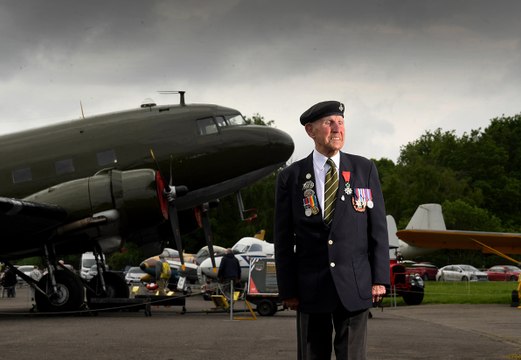 Ken Cooke who is among the D Day Veterans going to Normandy for the 80th anniversary