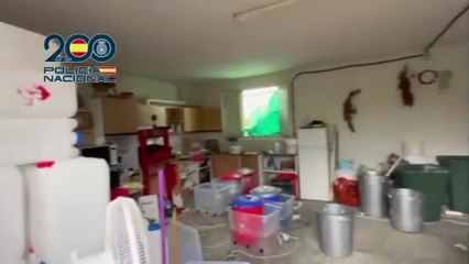 Así ha sido la intervención de la Policía al clan albanés Farruku