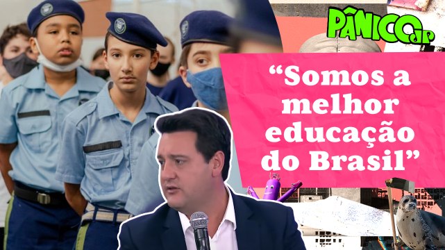 EXCLUSIVO: RATINHO JUNIOR FALA SOBRE SUCESSO DAS ESCOLAS MILITARES NO PARANÁ: QUEM QUISER, COLOCA