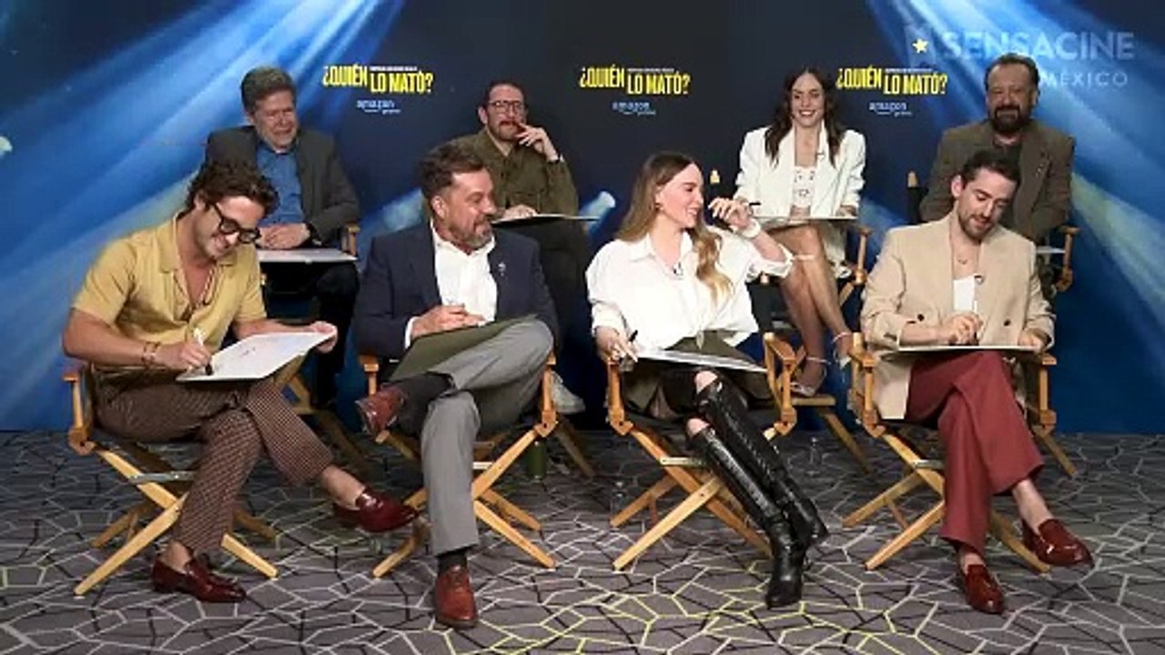 '¿Quién lo mató?' - Entrevista con el elenco