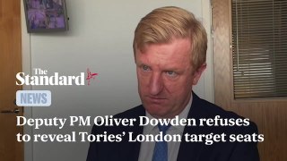 Deputy PM Oliver Dowden refuses to reveal Tories’ London target seats