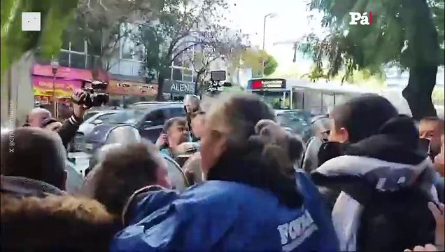 La Policía bloqueó una marcha frente a la Casa de Misiones en CABA