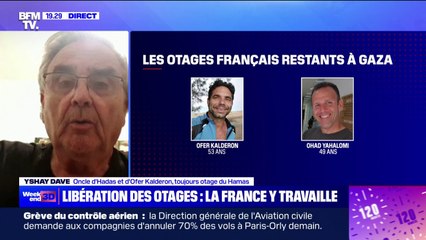 Gaza: "La seule solution c'est le cessez-le-feu…arrêter la guerre" selon Yshay Dave, oncle d'Hadas et d'Ofer Kalderon, toujours otages du Hamas