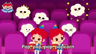 Popcorn Pop- Pop- Buttery Smell of Popcorn We Love Popcorn Food Songs for Kids JunyTony