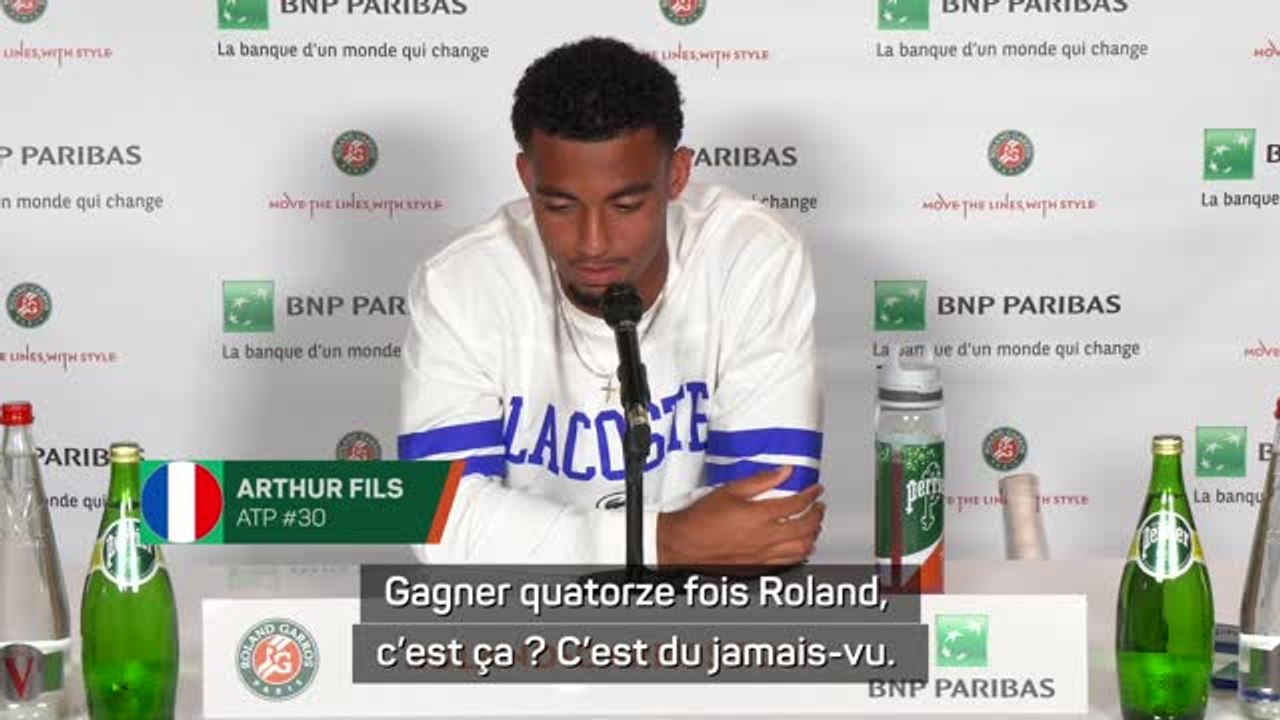 Roland-Garros - Fils : "Nadal ? Une légende"