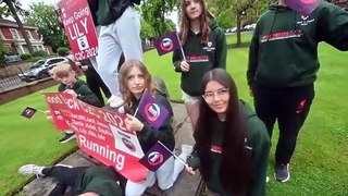 Can pupils complete a 170 mile relay race from Cumbria to North Yorkshire.