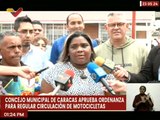 Consejo Municipal de Caracas regula circulación de motociclistas a través de normativas legislativas