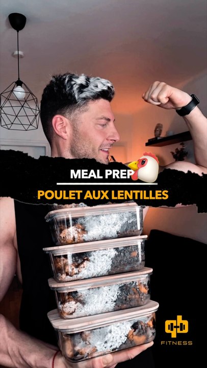 ⚠️ MEAL PREP -20€ pour 5 repas ⚠️