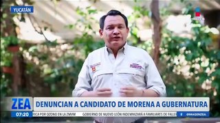 Denuncian al candidato de Morena a la gubernatura de Yucatán