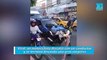 Viral: un motociclista discutió con un conductor y se terminó llevando una gran sorpresa