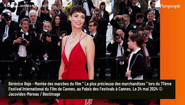 Bérénice Bejo frôle l'accident à Cannes, apparition remarquée avec Michel Hazanavicius