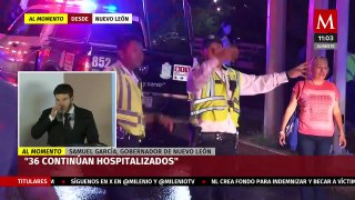 Samuel García da informe sobre el accidente en evento de MC en San Pedro, NL