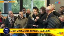 En la Rural, Milei le prometió a los productores que eliminará el impuesto PAIS y las retenciones