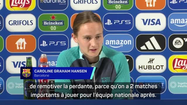 Barcelone - Le pacte entre Graham Hansen et Ada Hegerberg : La gagnante devra s'occuper de la perdante”
