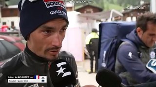 Giro 2024 | 19e étape | Julian Alaphilippe (Soudal Quick-Step) : J'ai vraiment apprécié mon premier Giro