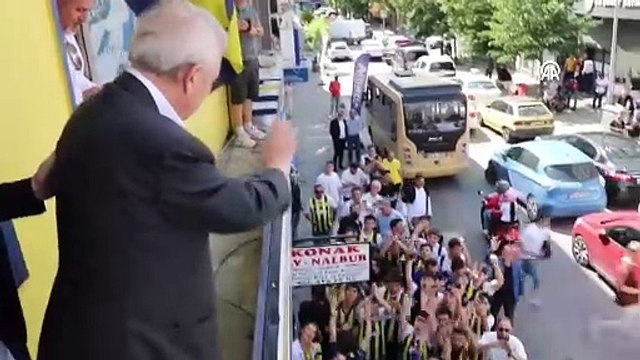 Fenerbahçe Başkan Adayı Aziz Yıldırım, Trakya'da kongre üyeleriyle buluştu