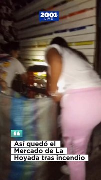 En imágenes Así quedó el Mercado de La Hoyada La noche del #23May se incendió un mercado en La Hoyada, varios locales comerciales se vieron afectados. Fotos: María Isabel Rangel
