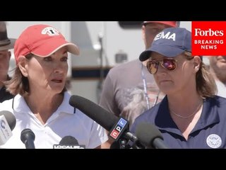 BREAKING: Gov. Reynolds And FEMA Administrator Criswell Brief Press On Iowa Tornado Response