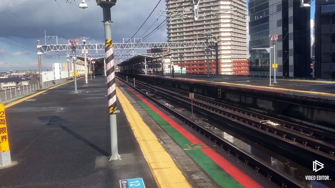 大津京駅電車停車&通過シーン集