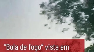 Mistério no céu do Paraná: bola de fogo intriga paranaenses