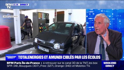 Manifestation écologiste: "Cibler Total, c'est se tromper de cible. La production de Total, c'est 1% de la production mondiale de pétrole", affirme Jean-Louis Schilansky (ancien président de l'UFIP)
