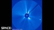 'Butterfly-Shape' Coronal Mass Ejection Captured