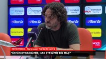 Alanyaspor teknik direktörü Fatih Tekke: Bizim için çok güzel bir sezon bitti