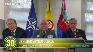 Presidente del Comité Militar de la OTAN visitó Colombia