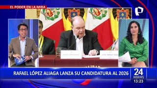 ¿Se retracta? López Aliaga: 