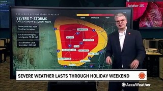 This Memorial Day weekend could bring tornadoes to multiple parts of the country