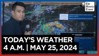 Today's Weather, 4 A.M. | May 25, 2024