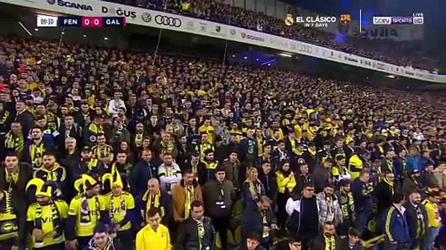 Fenerbahe SK vs Galatasaray SK 2019-2020 1.yarı
