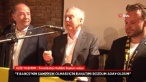 Aziz Yıldırım'dan Fenerbahçe açıklaması: Rahatımı bozdum!