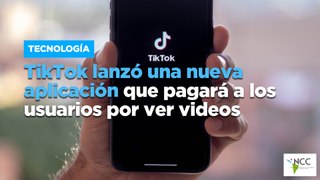 TikTok lanzó una nueva aplicación que pagará a los usuarios por ver videos