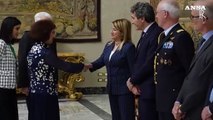 Quirinale, Mattarella riceve la presidente della Macedonia del Nord