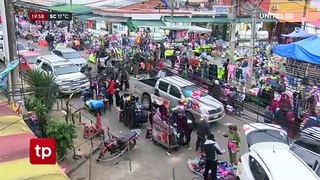 Pese a operativos, ambulantes vuelven a tomar calles del antiguo mercado La Ramada