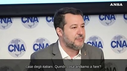 Dl Case, Salvini: "Venerdi' primo passo in Consiglio dei ministri"
