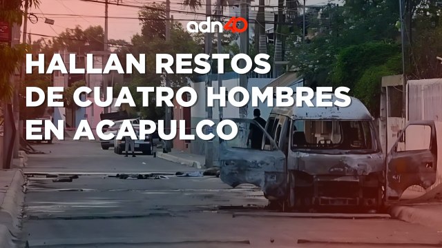 Restos humanos hallados en Acapulco con narco mensajes