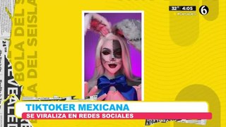 Tiktoker mexicana se hace viral gracias a su maquillaje