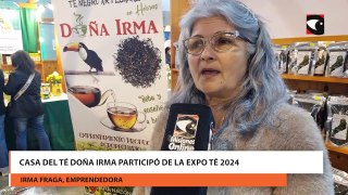 Casa del Té Doña Irma participó de la Expo Té 2024